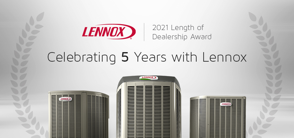 LOD Award 5 Celebrating 5 Years with Lennox